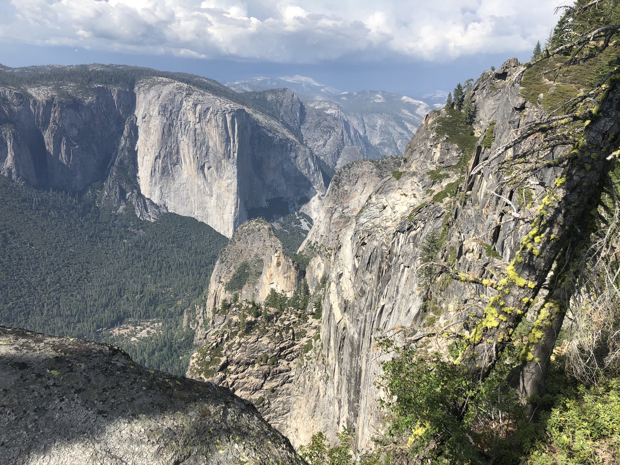 El Capitan on the left