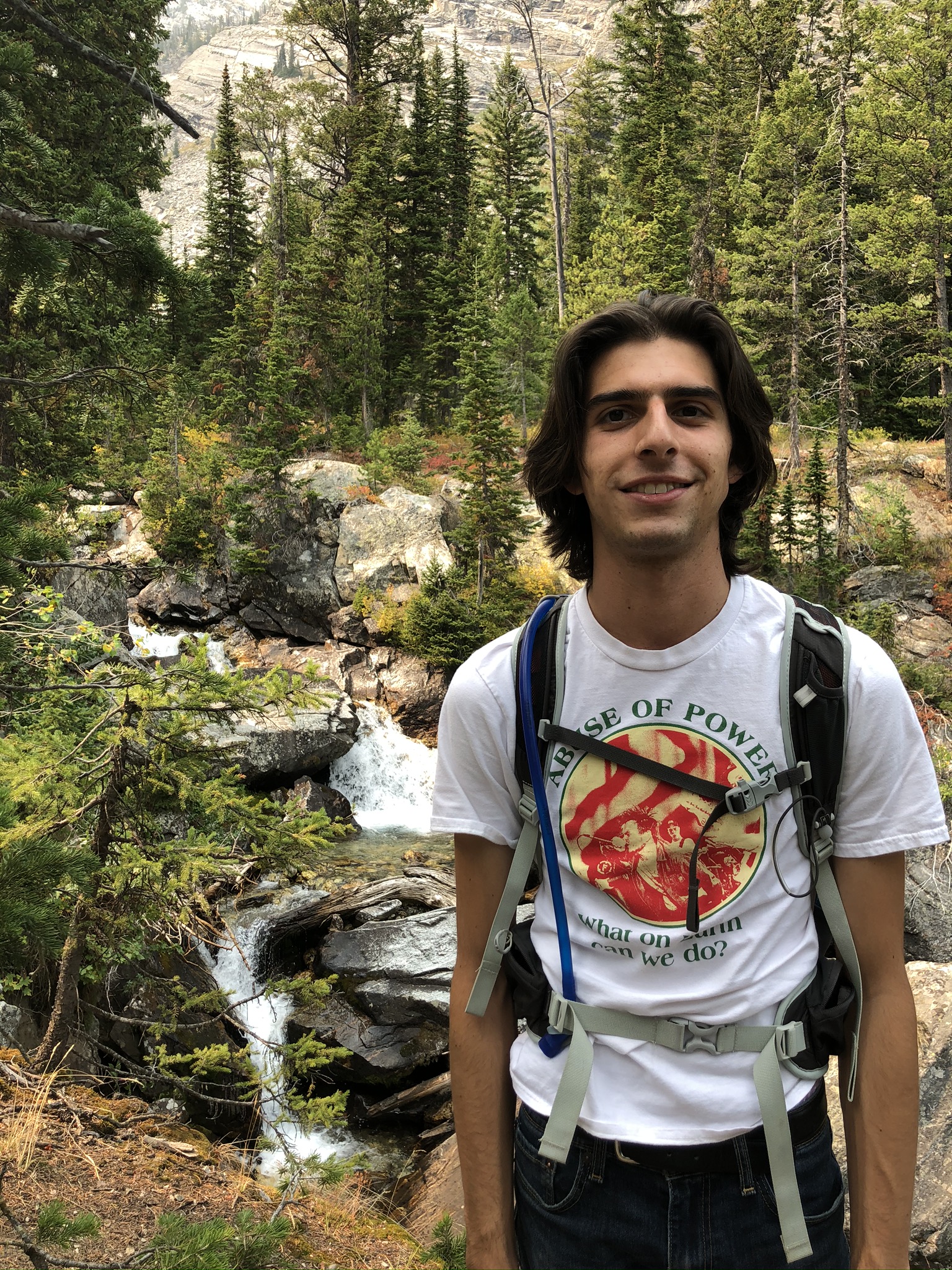 We were way too jazzed about seeing this river. Look at the joy on Max's face.